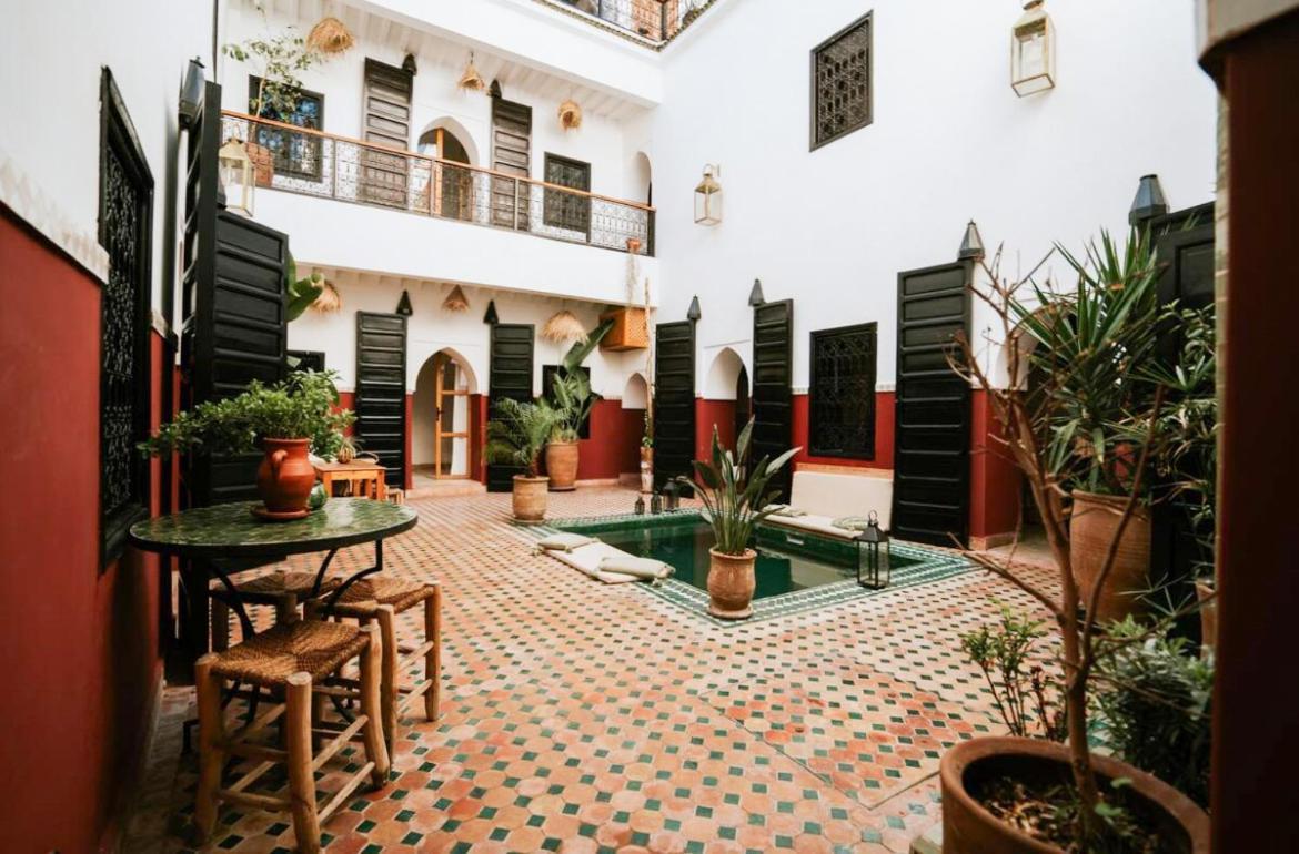 Nanou - Private With Pool & Rooftop Villa Marrakesch